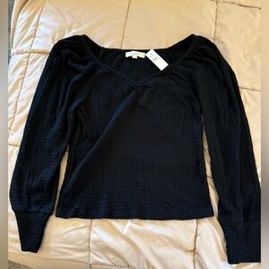 LOFT black long sleeved size XL